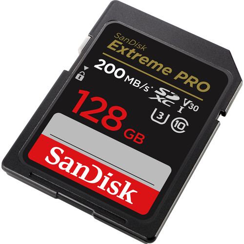 SanDisk SDHC 128GB Extreme Pro 200MB/s UHS-I Cass10 U3 V30 - 3